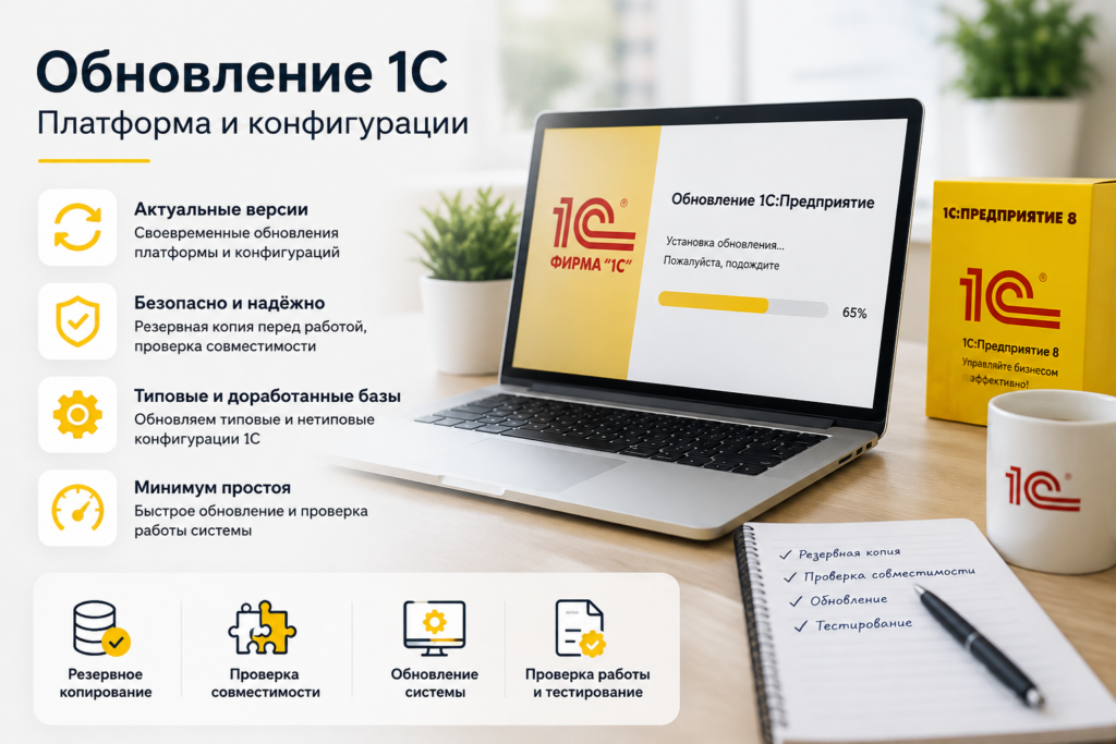 Обновление 1С в Твери